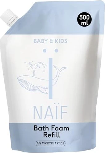 Naïf Baby & Kids Pflegender Badeschaum Refill, 500ml