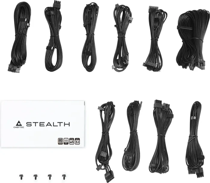 Chieftec Stealth Series 1000W, ATX 3.1