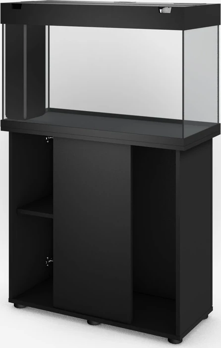 Juwel Rio 125 LED Aquarium-Set mit Unterschrank, schwarz/schwarz, 125l