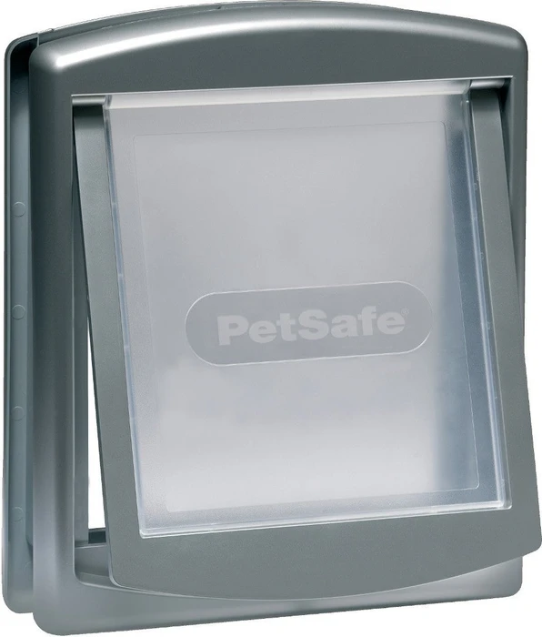 PetSafe 2-Wege-Staywell Haustiertür Original, mittel, grau