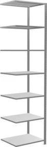 Schulte Lagertechnik Multiplus 150 Anbauregal 75x300x60cm verzinkt