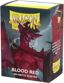 Dragon Shield Matte Sleeves Standard blood red, 100 Stück