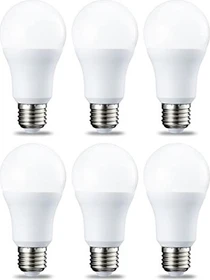 AmazonBasics LED-Leuchtmittel 75 10W/840 E27, 6 Stück