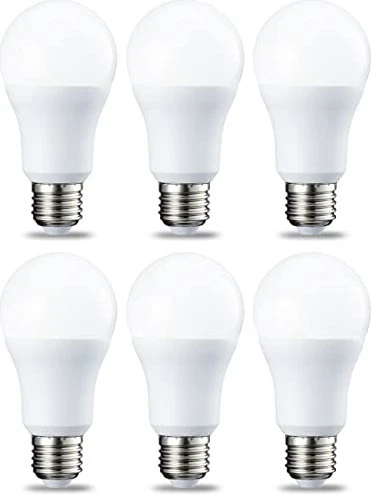 AmazonBasics LED-Leuchtmittel 75 10W/840 E27, 6 Stück