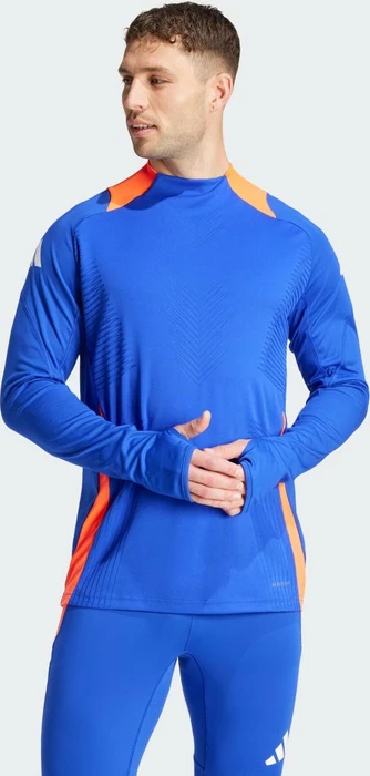 adidas Tiro 24 Pro Funktionsshirt langarm lucid blue/app solar red (Herren)