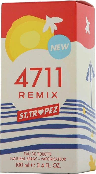 4711 Remix St. Tropez Eau de Toilette, 100ml