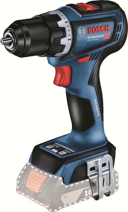 Bosch Professional GSR 18V-90 C Akku-Bohrschrauber