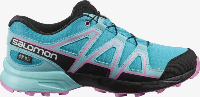 Salomon Speedcross CSWP scuba blue/tanager turquoise/orchid (Junior)