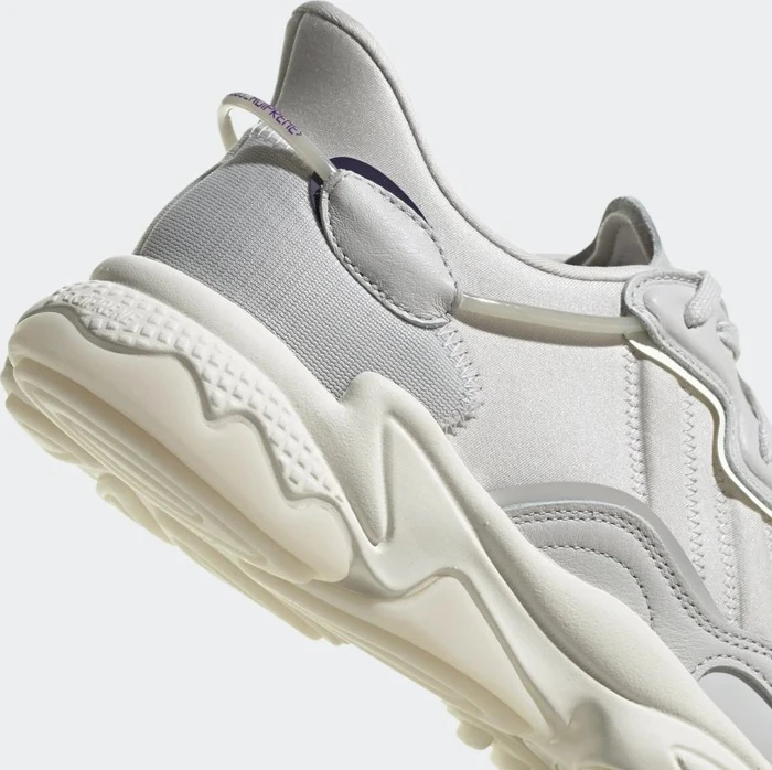 adidas Ozweego grey one/off white/collegiate purple (Herren)