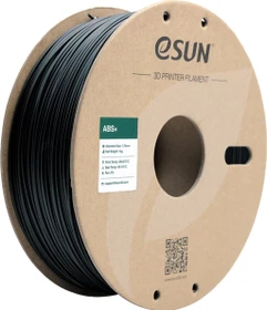 eSUN ABS+, schwarz, Spule, 1.75mm, 1.00kg
