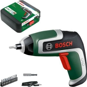 Bosch DIY Ixo VII grün Akku-Schrauber inkl. Werkzeugbox + Akku 2.0Ah + Zubehör