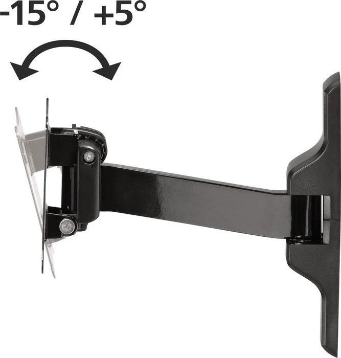 Hama TV-Wandhalterung Fullmotion 5 Sterne XS 1 Arm schwarz