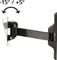 Hama TV-Wandhalterung Fullmotion 5 Sterne XS 1 Arm schwarz Vorschaubild