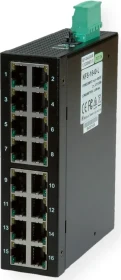 Roline Industrial Railmount Switch, 16x RJ-45 (21.13.1157)