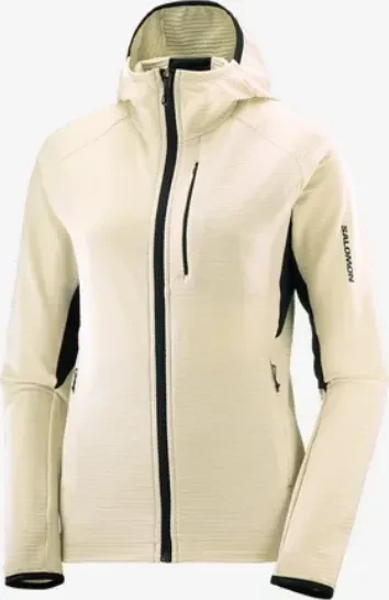 Salomon Essential Lightwarm Hooded Funktionsjacke rainy day (Damen)