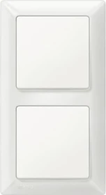 Siemens DELTA line Rahmen 2-Fach, 151x80mm, titanweiß