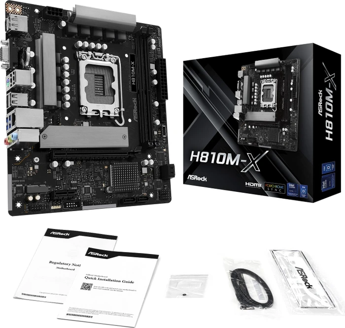ASRock H810M-X (Intel 1851)