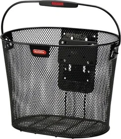 Rixen&Kaul Oval Plus Fahrradkorb schwarz