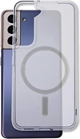 4smarts Hybrid Case Premium Clear mit UltiMag für Samsung Galaxy S22+