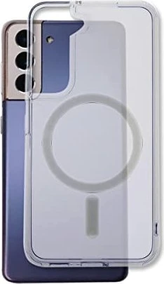 4smarts Hybrid Case Premium Clear mit UltiMag für Samsung Galaxy S22+