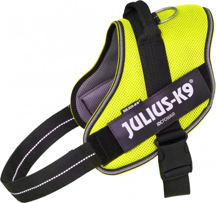 Julius K9 IDC Powair Hundegeschirr XXL, Neongelb