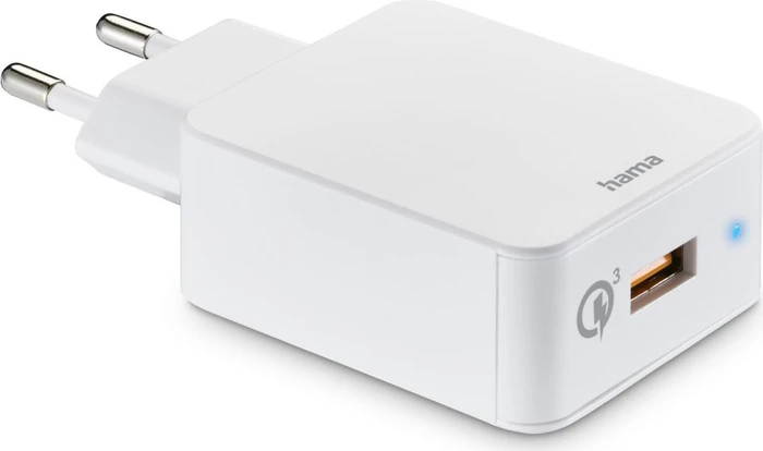 Hama Schnellladegerät Qualcomm Quick Charge 3.0 USB-A 19.5W schwarz
