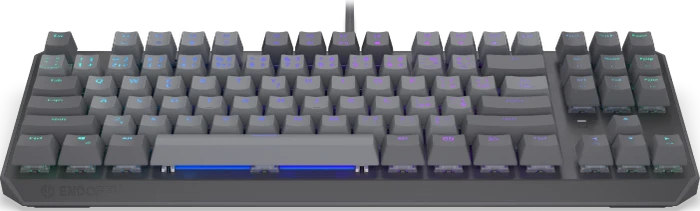 Endorfy Thock V2 TKL, PBT, grau, LEDs RGB, hot-swap, Endorfy RED, USB, CZ/SK