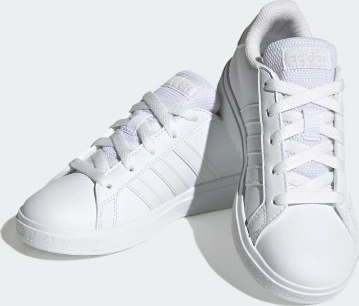 adidas Grand Court Lifestyle Tennis Lace-Up cloud white/grey one (Junior)