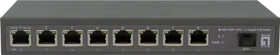 LevelOne GEP Desktop 2.5G Switch, 8x RJ-45, 1x SFP+, 120W PoE++ (GEP-0925 / 851762)