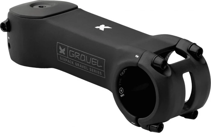 Sixpack Gravel 31.8mm/1 1/8" -7° Vorbau 100mm schwarz