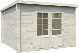 Palmako Ella 8.7m² Gartenhaus natur tauchimprägniert