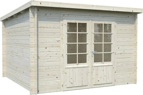 Palmako Ella 8.7m² Gartenhaus natur tauchimprägniert