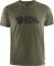 Fjällräven Logo Funktionsshirt kurzarm dark olive (Herren) Vorschaubild