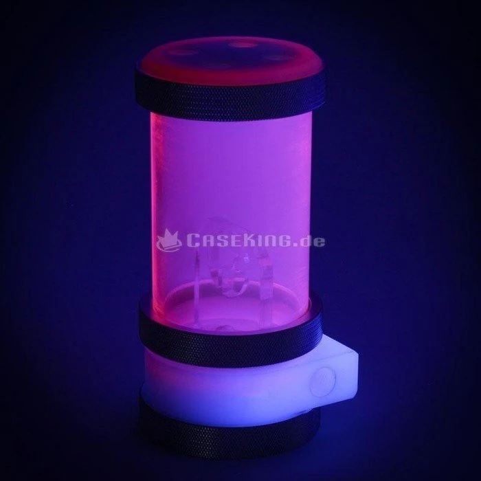 PrimoChill CTR Phase 2 120mm Laing D5, Acetal weiß, UV pink