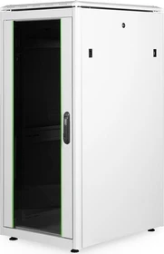 Digitus Professional Unique Serie Serverschrank 26HE, Sicherheitsglastür, IP2X, grau, 800mm tief