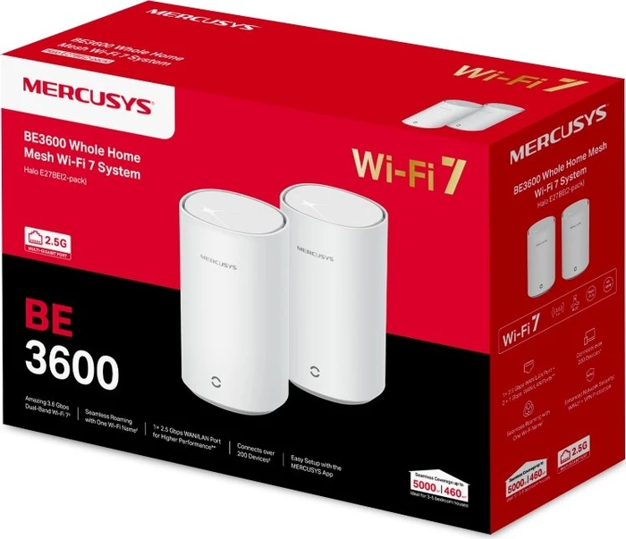 Mercusys Halo E27BE, BE3600, 2er-Pack (E27BE (2-pack))