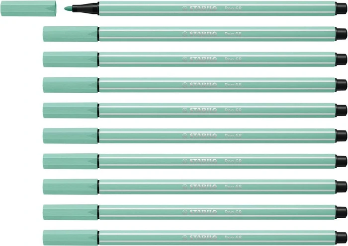 STABILO Pen 68 eukalyptus, 10er-Pack