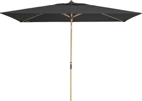 Doppler Alu Wood Ultra Sonnenschirm 300x200cm anthrazit