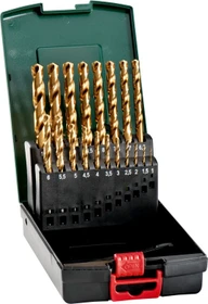 Metabo HSS-TiN SP Bohrer-Sortiment inkl. Werkzeugbox, 19-tlg.