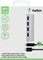 Belkin USB-Hub, 4x USB-A 3.0, USB 3.0 Micro-B [Buchse] Vorschaubild