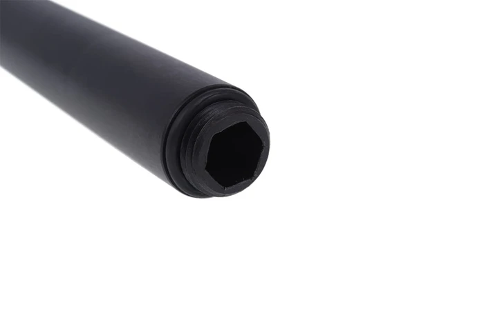 Alphacool NexXxos GPX Gewindeverlängerung G1/4" auf G1/4" 73mm, schwarz