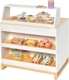 Musterkind Spielküche & Shop Prunus weiß/natur
