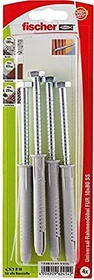 fischer SXRL 10x80 FUS K (4) Schrauben/Dübel-Sortiment, 4 Stück
