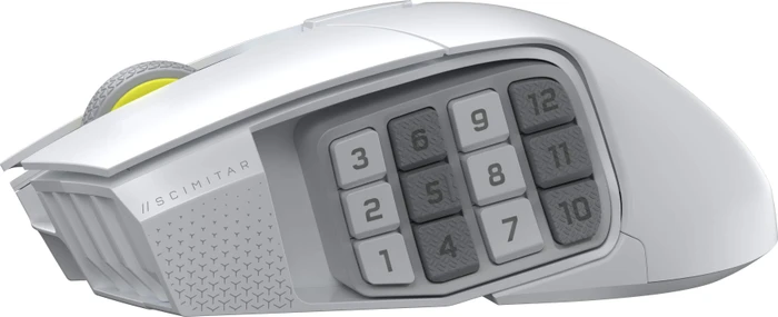 Corsair Scimitar Elite Wireless SE MMO, weiß, USB/Bluetooth