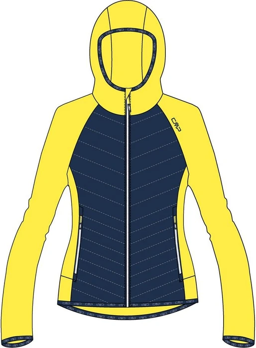CMP Unlimitech Padded Hybrid Jacke winter sun (Damen)