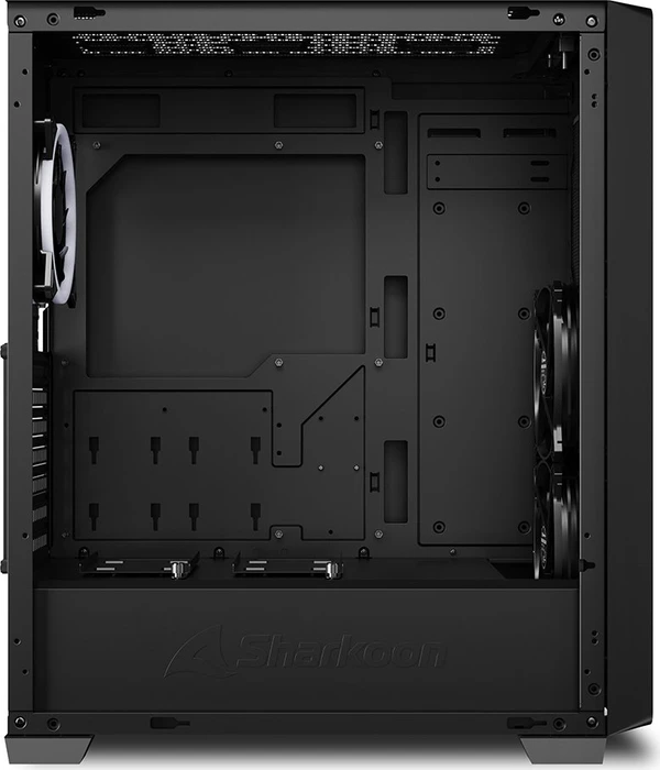 Sharkoon VS8 RGB Black, Glasfenster