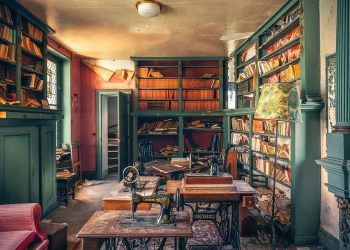 Ravensburger Puzzle Lost Places Mysterious castle library