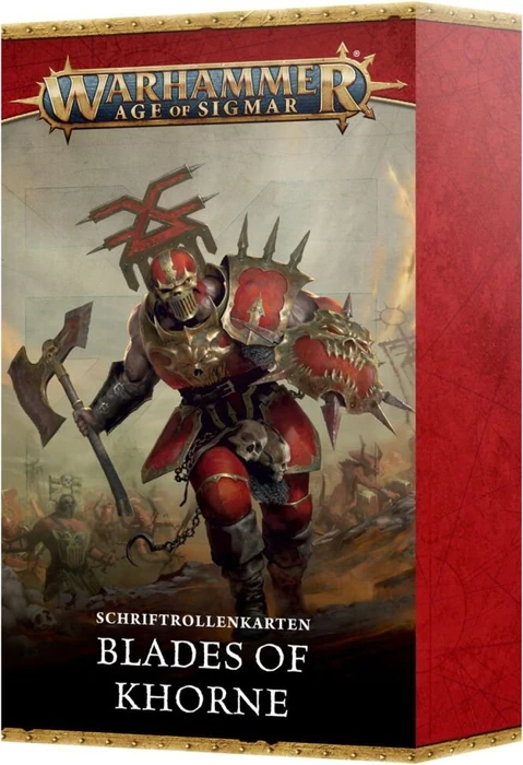 Games Workshop Warhammer Age of Sigmar - Warscrolls: Blades of Khorne 2025