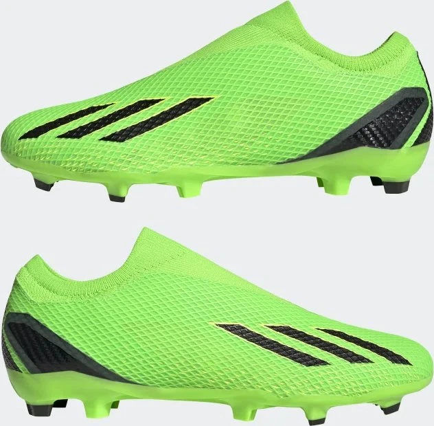 adidas X Speedportal.3 Laceless FG solar green/core black/solar yellow