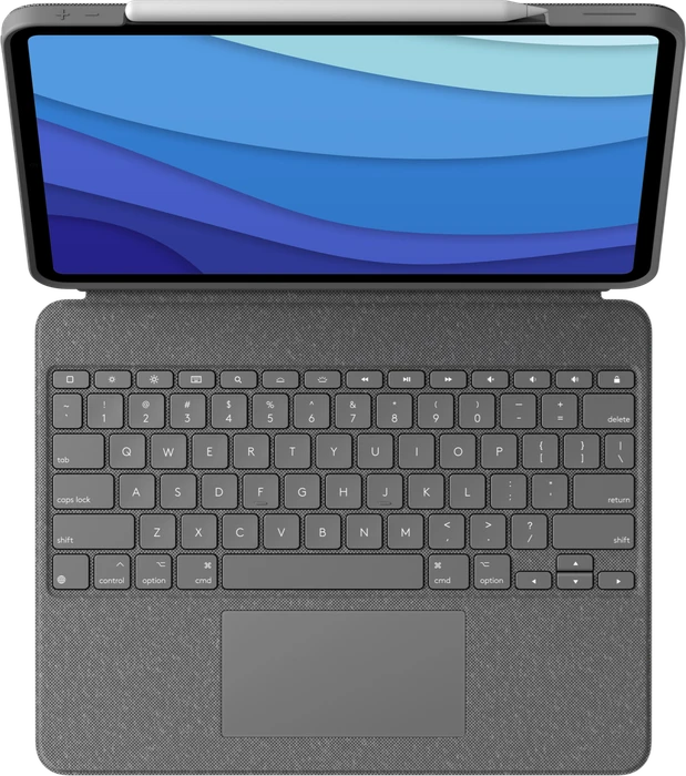 Logitech Combo Touch für iPad Pro 12.9" 5. Gen, Oxford Grey, UK